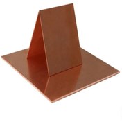 Resim Hdg Kaplamasız Saf Bakır Levha Plaka 4x8 Cm - 4 Adet 