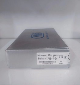 Resim BALANS AĞIRLIĞI STANDART 70 GR 