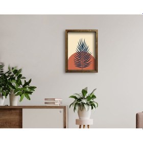 Resim Bk Home Doğal Masif Ahşap Çerçeveli Tablo 45X65Cm-74 (551057271) 