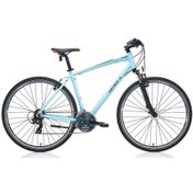 Resim Carraro Sportive 220 28" Jant Gezi Bisikleti Shimano 21 Vites Açık Mavi 41 Kadro Mavi 