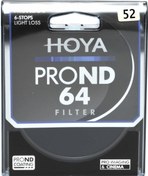 Resim Hoya 52mm Pro ND 64 Filtre 6 Stop 