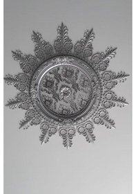 Resim Gümüş Saray Tavan Motif 14*21 cm 4 Adet 