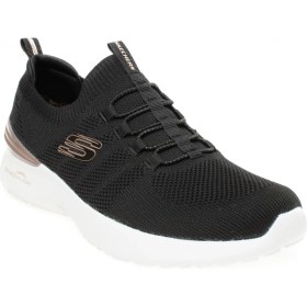 Resim Skechers Skech-Air Dynamight - Perfect Steps Kadın Siyah / Pembe Altin Spor Ayakkabı 149754 Bkrg 