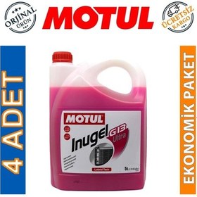 Resim Motul Inugel G13 Ultra Antifriz 5 Lt Soğutma Sıvısı 4 Adet 