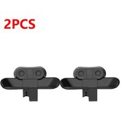 Resim 2 Adet-ps4 Denetleyicisi İçin Genişletilmiş Gamepad Geri Düğme Eki Joystick Arka Düğme Uzatma Adaptörü Dualshock 4 Ps4 İçin Turbo İle 