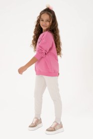 Resim U.s. Polo Assn. Kız Çocuk Menekşe Pijama Takım 50318958-vr037 Menekse 