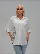 Resim Aruuzat Büyük Beden Gömlek 446781694 Beyaz 