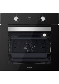 Resim Silverline BO6502B02 - CS5335B01 - 3420 Classy 60 Siyah Cam Ankastre Set 