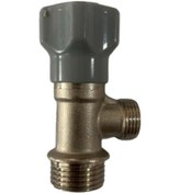 Resim Kalde Ara Musluk Gri Taharet Musluğu 