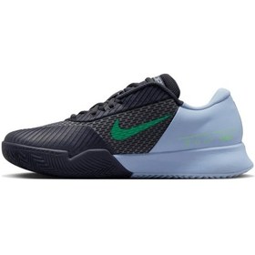 Resim Nike Nikecourt Air Zoom Vapor Pro 2 Toprak Zemin Erkek Tenis Ayakkabısı Dv2020-004 Siyah 