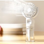 Resim bovinox Boyun Askılı El Fanı Su Buharlı 4 Kademe Vantilatör Serinletici 