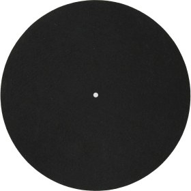 Resim Pikap Kaydırmaz Mat Yün Mat Titreşim Kaymasını Önler Statik Plak Plak Plak Matı Lp Vinil Plak Çalar Için Siyah Mat (Yurt Dışından) 