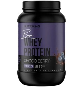 Resim Basic Whey Protein Tozu 2100g 70 Servis Choco Berry Aromalı Karışık 