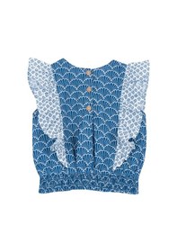 Resim Chicco Gömlek - K. Kol 09066615000000 000080 Blue Strıped 