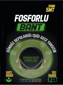 Resim Fosforlu Bant 5m Fotolümenli Şerit Bant 