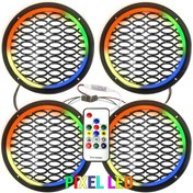 Resim Poke Pixel Ledli 20cm Hoparlör Midrange Kapak Animasyonlu 4 Adet Pk-5651 