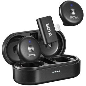 Resim Boya Omic-d Wireless İkili Yaka Mikrofonu Siyah 
