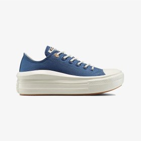 Resim Converse Chuck Taylor All Star Move Platform Kadın Günlük Spor Ayakkabı C-cona12998b10903 Lacivert 