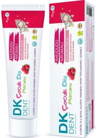 Resim Dermokil DK Dent Ahududu Aromalı Adaçayı Özlü Çocuk Diş Macunu 50 ML 