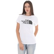 Resim The North Face W S-S Easy Tee Kadın T-Shirt Beyaz 