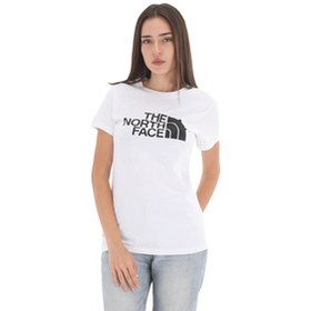 Resim The North Face W S-S Easy Tee Kadın T-Shirt Beyaz 