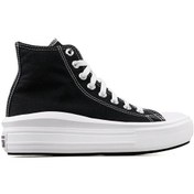 Resim Converse Ctas Move Hi Kadın Günlük Ayakkabı 568497C Siyah-Siyah-36 