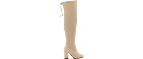 Resim Nine West Cırka 1pr Nude Kadın Topuklu Çizme Suni Deri Bej Renk Yüksek Topuk ile Şık Tasarım 