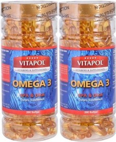Resim Vitapol Omega 3 Balık Yağı 400 Softjel 110- 