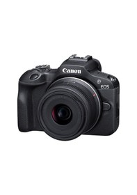 Resim Canon EOS R100 RF-S 18-45 MM STM Aynasız Fotoğraf Makinesi + EF-EOS R Adaptör (Canon Eurasia Garantili) 