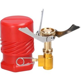 Resim Youmex Taşınabilir Kamp Ocağı: 1600w Güçlü Alev, Katlanabilir Tasarım, Rüzgara Dayanıklı, Ayarlanabilir Vana, Paslanmaz Çelik Stand. Altın 