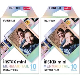 Resim Fujifilm Instax Mini Mermaid Tail 10x2 Film Seti 