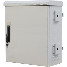 Resim 12U 19" 250Mm Outdoor Mobese Direk Tipi Rack Kabinet Çift Cidarlı 