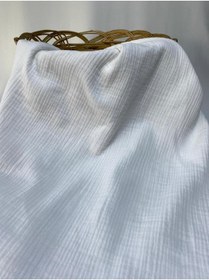 Resim BURSA KUMAŞTAN En 150 Çift En Çift Katlı %100 Pamuk Müslin Kimono, Elbise, Etek,pantolon ,bluz, Gömlek, Tekstil 