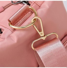 Resim Siyah Açık Su Geçirmez Naylon Spor Spor Çanta Erkek Kadın Eğitim Spor Seyahat Çanta Yoga Mat Spor Çanta Ayakkabı Bölmesi Ile L 