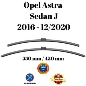 Resim Opel Astra Sedan J 2016 2017 2018 2019 2020 Uyumlu Ön Cam Silecek Süpürgesi Takımı 700/600mm Silbak 