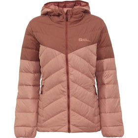 Resim Jack Wolfskin Tundra Down Hoody 1206642-2949 Kadın Mont Somon 