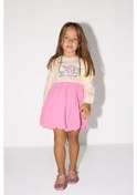 Resim Defacto Kız Bebek Hello Kitty Uzun Kollu Fitilli Kaşkorse Elbise G0370a525wnpn179 Pembe 