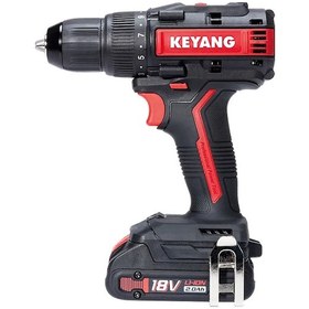 Resim Keyang DM18BL-W 18V 2 Ah Li-ion Akülü Delme Vidalama 