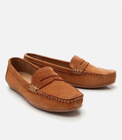 Resim Hotiç Kadın Süet Deri Taba Günlük Loafer 01ayh306650a370 Taba 