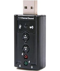 Resim Powermaster Pm-18063 Usb 2.0 Ses Kartı 7.1 Channel Hytech Hy-U7 