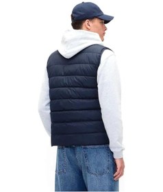 Resim Gap 790584001 V-frch Logo Ltwt Puffer Vest Erkek Yelek Lacivert 