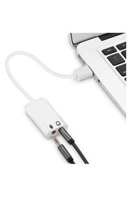 Resim Genel Markalar USB Ses Karti 7.1 Virtual Uyumlu 3D Harici Ses Karti 