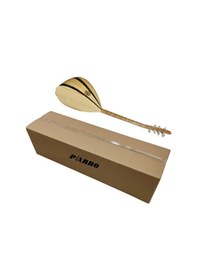 Resim Piarro Maun Ağacı Mat Cila Uzun Sap Bağlama 