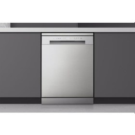Resim LG QuadWash DFC612FVE 5 Programlı 14 Kişilik Bulaşık Makinesi 