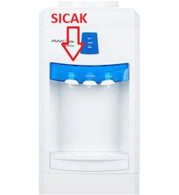 Resim Awox Uyumlu Tron Su Sebili Sıcak Su Musluğu 