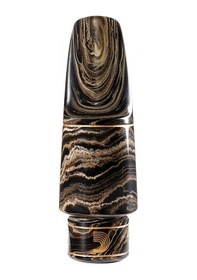 Resim D'addario Mks-d7m-mb Select Jazz Mermer Desenli Tenor Saksafon Marble Ağızlık Vintage Tını, D7 Açıklık / Medium Chamber, %100 Hassas Cnc İşleme Teknolojisi 