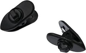 Resim ALXCD Kulaklık Teli için Klipsler, 360 Derece Dönen Kulaklık Montaj Kablosu Kıyafet Klipsi, Çoğu Canavar, Sony, Sennheiser ve Plantronics Kulaklık Kulaklığı, 8'li Paket (Siyah) 