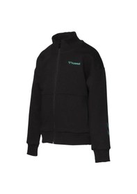 Resim Hummel Mason Zıp Çocuk Sweatshirt Siyah 