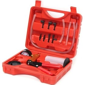 Resim Tongxida 2'si 1 Arada Fren Hidroliği Hava Alma Değişimi, El Tipi Vakum Tabanca Pompası Test Seti Diğer 