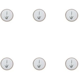 Resim Porland Botanical Desen 21 CM 6'lı Düz Tabak 04ALM005040 